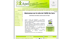 Desktop Screenshot of apei-lons.fr