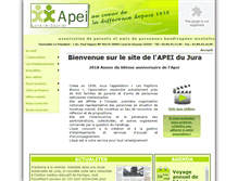 Tablet Screenshot of apei-lons.fr